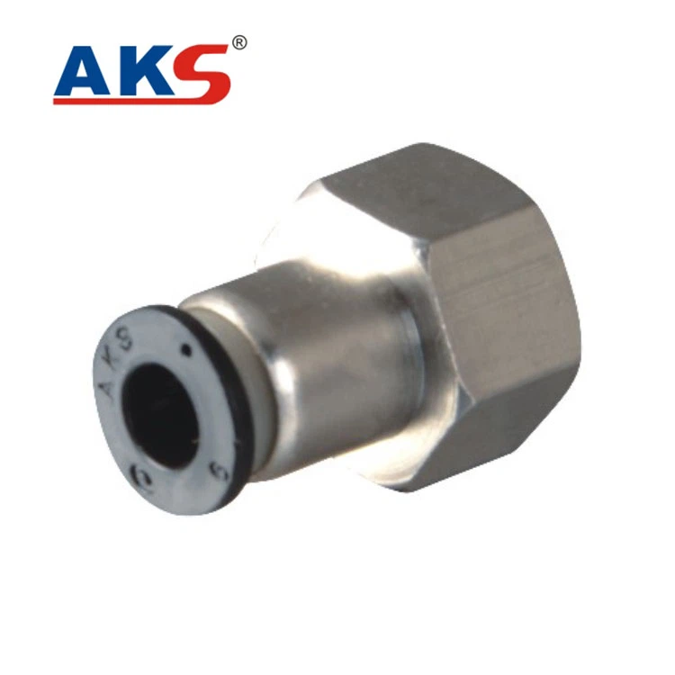 Conector neumático recto hembra Bspt