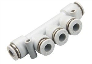 Apk/apkg Union Triple Neumático Fitting